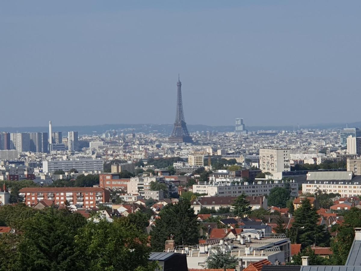 Exige Home - Charmant 2 Pieces Vue Tour Eiffel Chatillon  Bagian luar foto