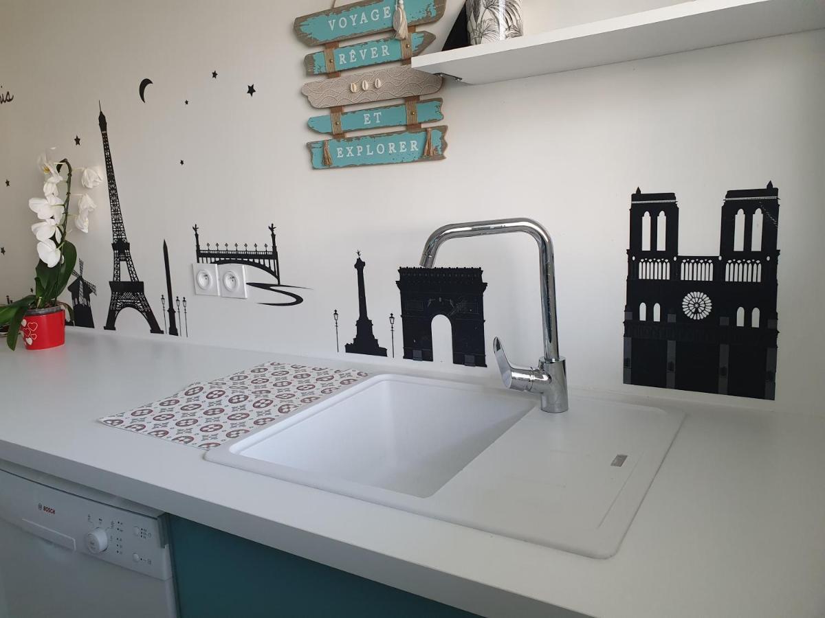 Exige Home - Charmant 2 Pieces Vue Tour Eiffel Chatillon  Bagian luar foto